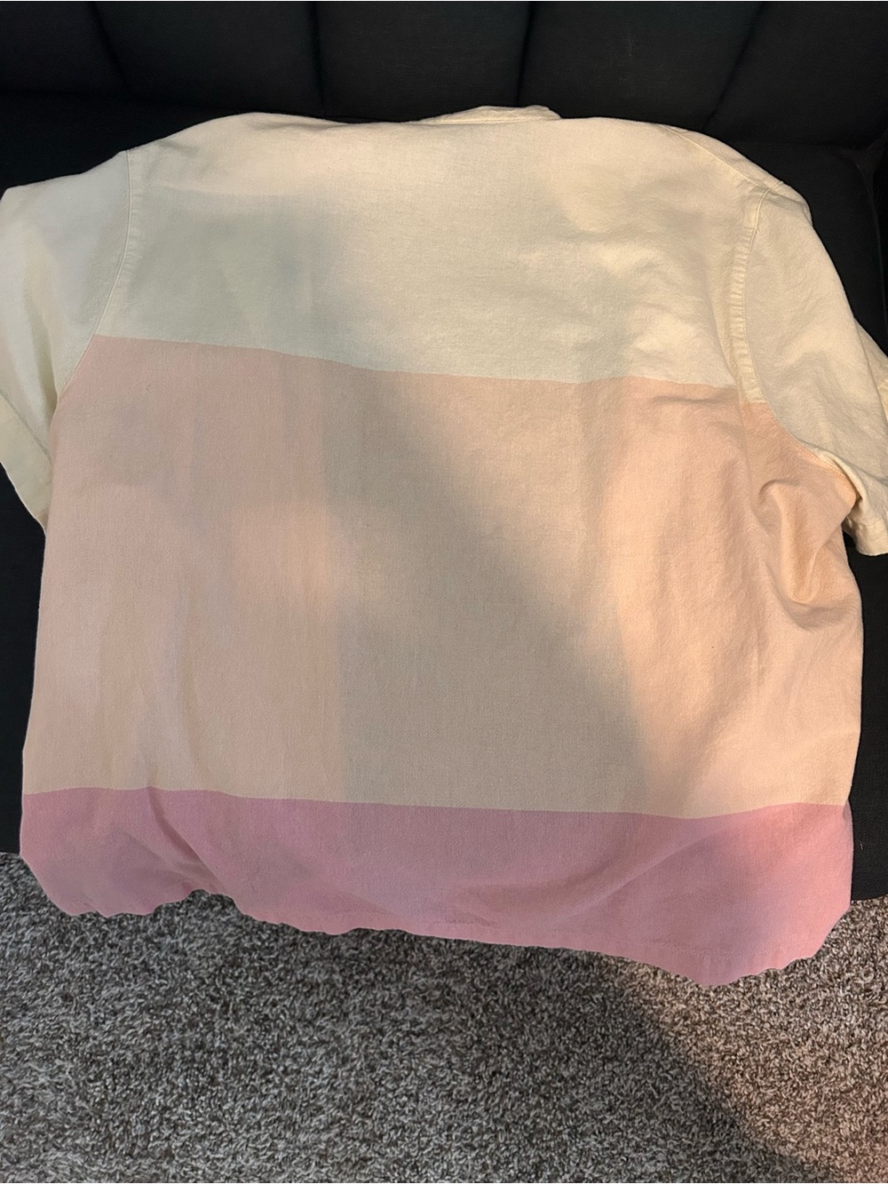Basic Editions Colorblock Button-Down Shirt - Picture 4 of 4